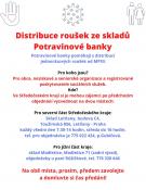 Distribuce roušek pro domácnosti ohrožených chudobou. 1